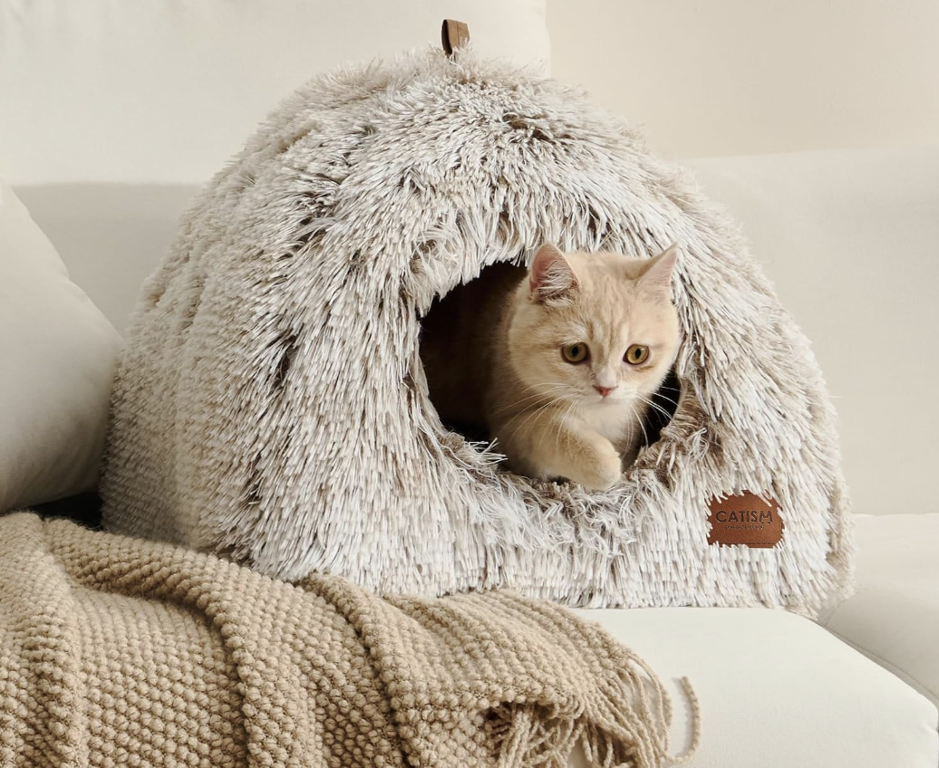 Cama Iglu Lavable Gato-Perrro