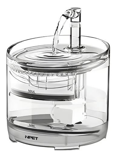 Fuente De Agua Transparente 1,8LTS