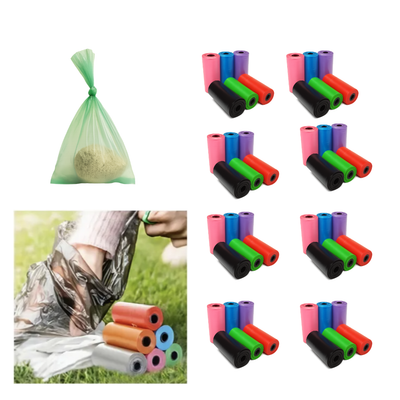 48 Rollos de Bolsas para Excremento (Multicolor)