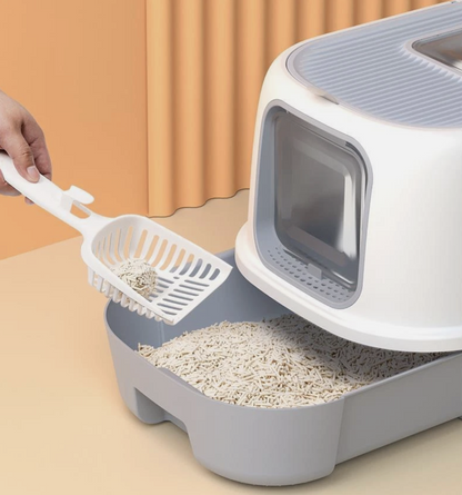 Arenero Baño Doble Entrada Gatos