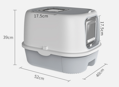 Arenero Baño Doble Entrada Gatos