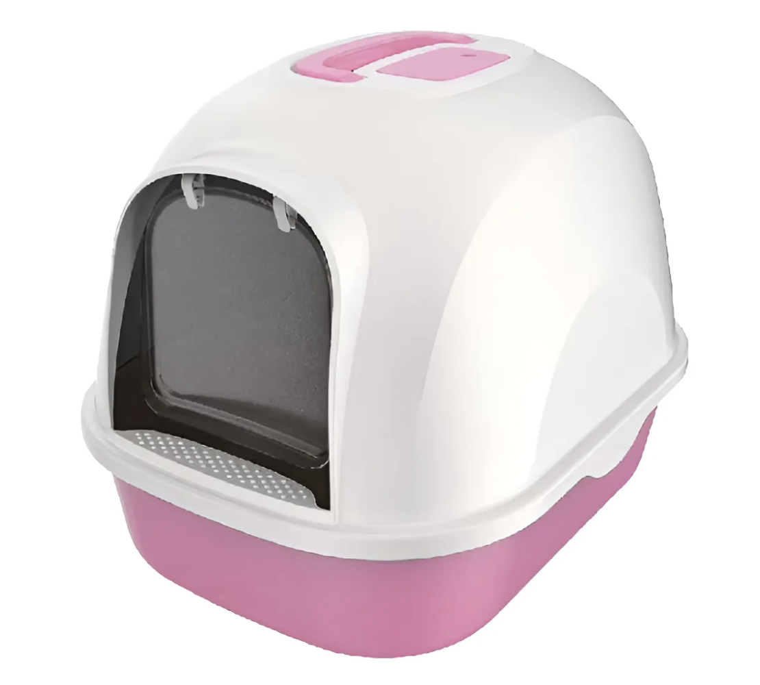 Arenero Grande Tapado Con Filtro Para Olores