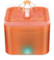 Fuente De Agua Para Gatos Silenciosa Luz Led 2L