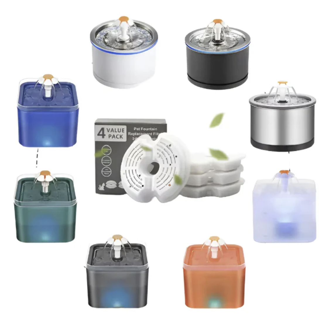 Combo 12 Meses de Filtros (Pack x 12 unidades) Fuente de Agua