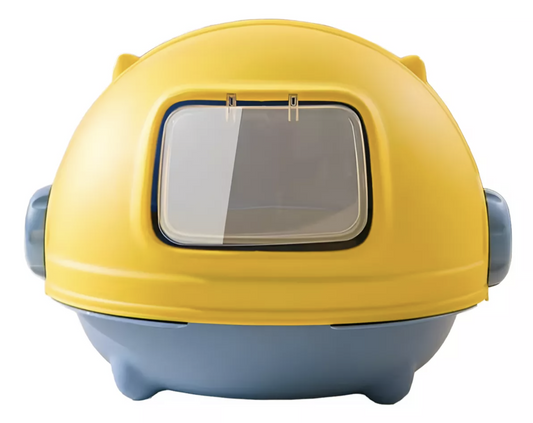 Arenero Baño Nave Espacial Abatible Para Gato Grande