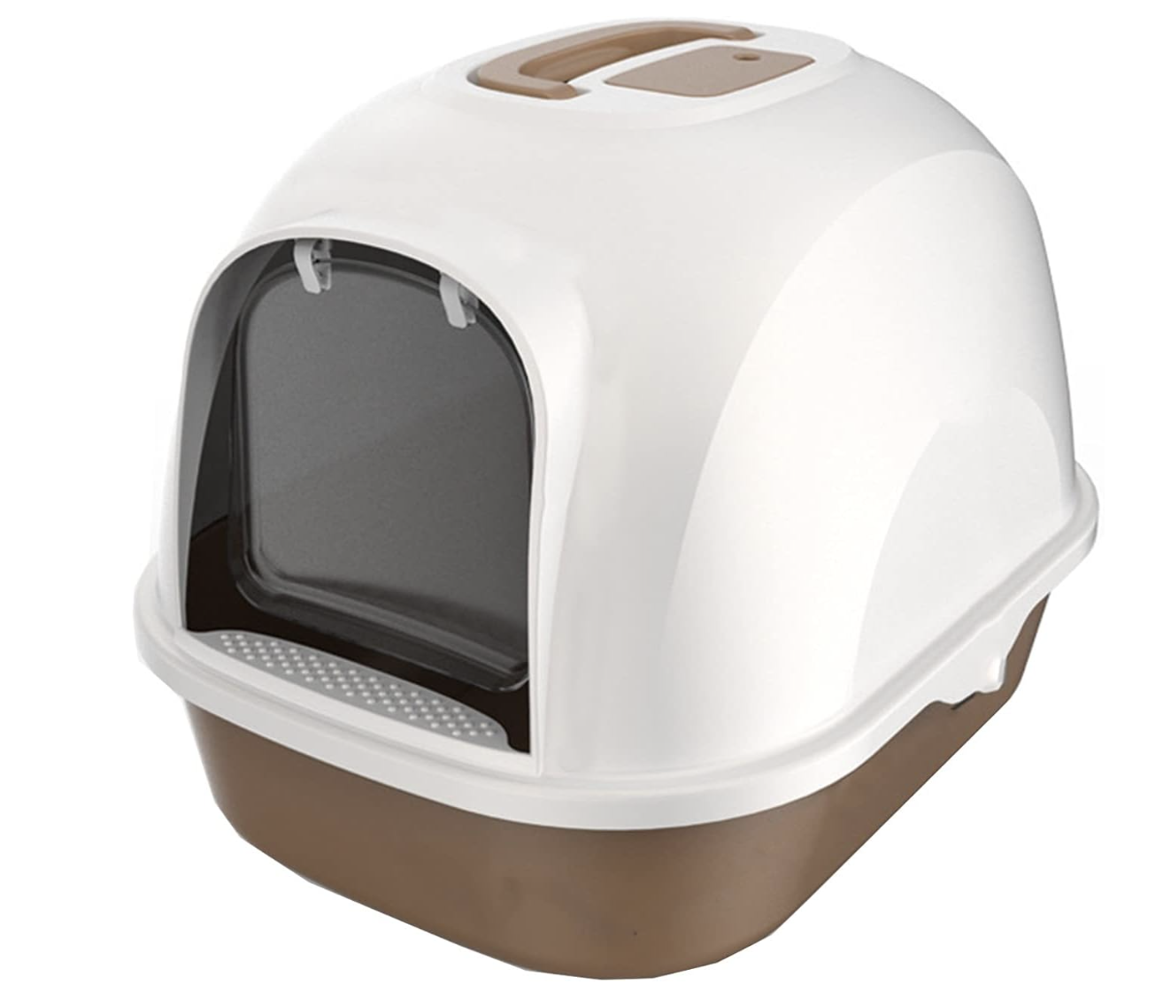 Arenero Grande Tapado Con Filtro Para Olores