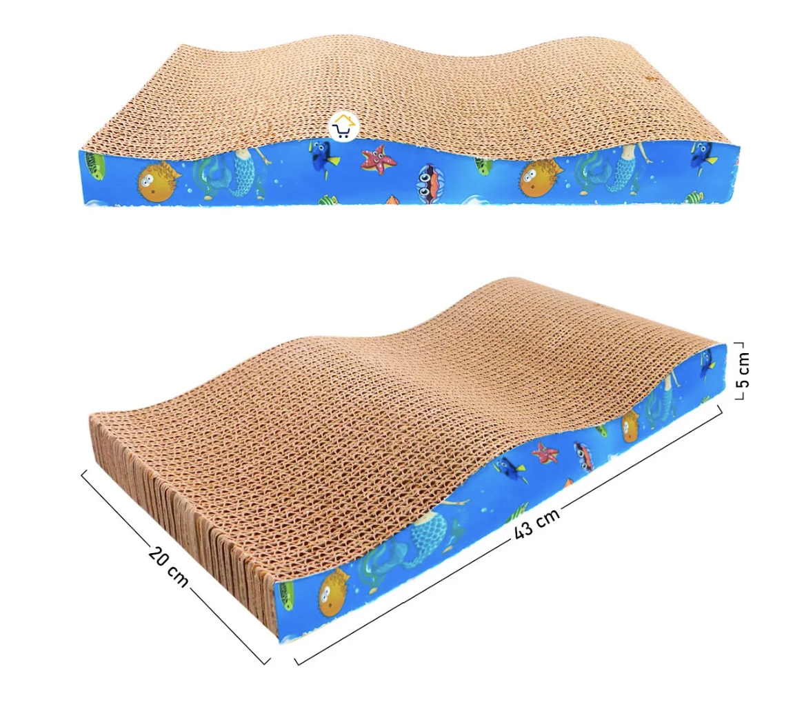 Rascador De Cartón Con Catnip