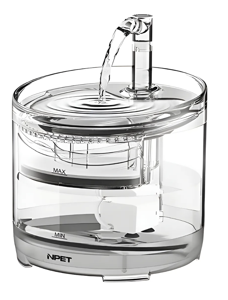 Fuente De Agua Transparente 1,8LTS