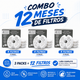 Combo 12 Meses de Filtros (Pack x 12 unidades) Fuente de Agua