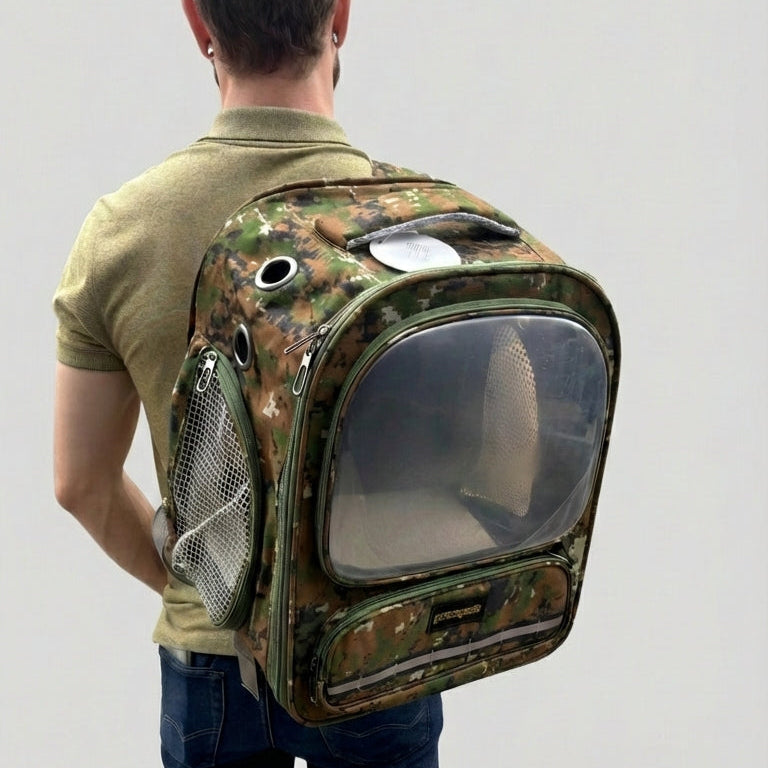 Guacal Ergonómico Militar Doble Entrada*