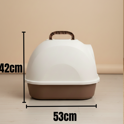 Arenero Grande Tapado Con Filtro Para Olores